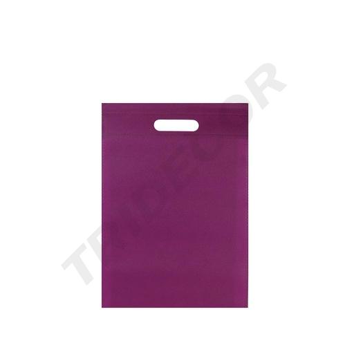 [010376] Bolsa de Tela Morada con Asa 25x35cm 25 Unidades/Paquete
