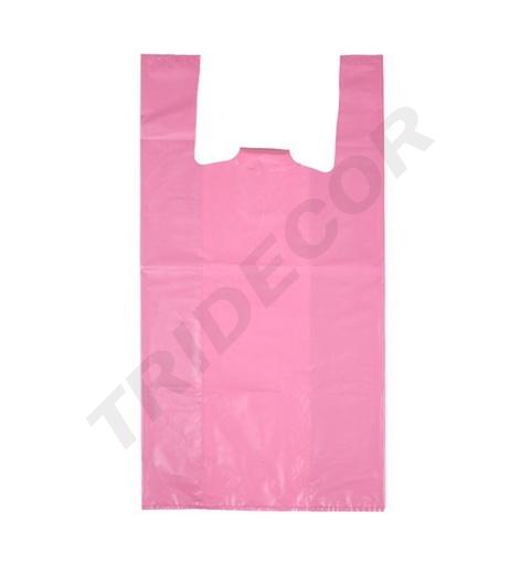 [88010] Sacs en plastique rouges pour T-shirts 42X53 cm