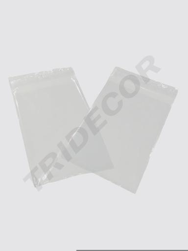 [010668] Envelope Adesivo Transparente 12X18+4cm 100/Pacote