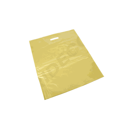 [010293] Bolsa de plástico oro 35X45cm - 100 unidades