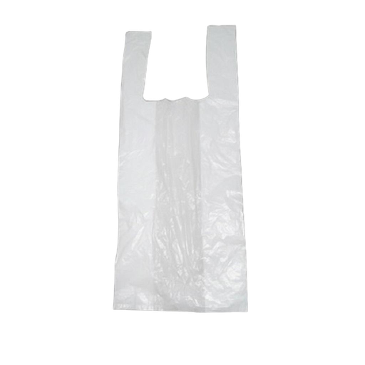 [010134] Bolsa de camiseta blanca 60X40