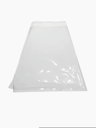 [010165] Enveloppe adhésive transparente 15X30cm 100/Paquet