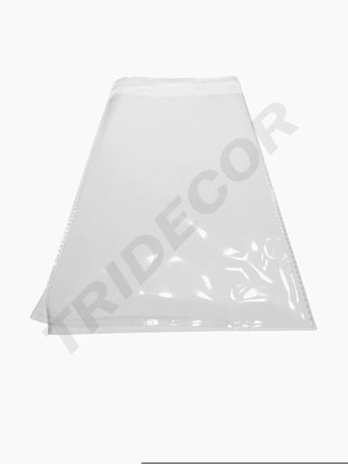 [010165] Enveloppe adhésive transparente 15X30cm 100/Paquet