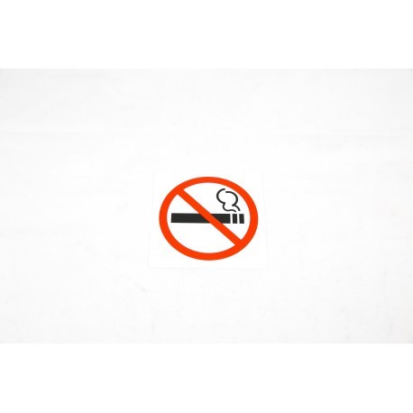 [014958] NO SMOKING sticker 11X11 cm