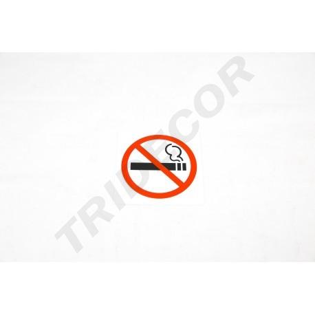 [014958] NO SMOKING sticker 11X11 cm