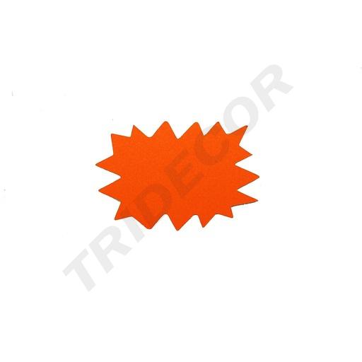 [014326] SMALL 'OFFERS' POSTER YELLOW/ORANGE 50 UNITS