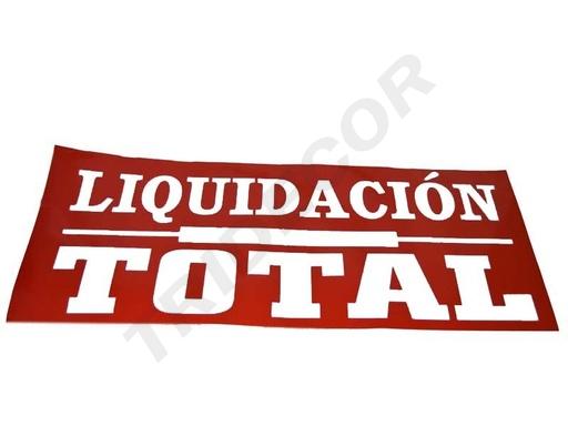 [014110] 全面清仓标志 Señal De Liquidación Total 160X60 Cm