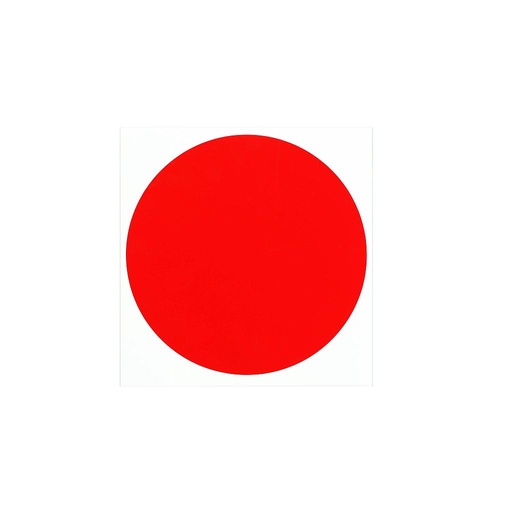 [014348] Red Dot Sticker 15X15cm