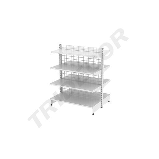 [013.6] Étagère métallique Gondole 150X120cm ou Double face