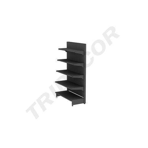 [013Gris.2] Metal Shelf with Gray Sheet, 120X200cm, 1 Side