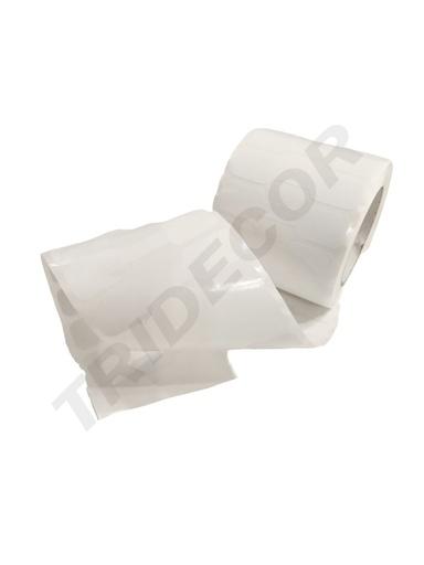 [0141049] Autocollant pour boîte à bijoux blanc 3,8x0,6cm 1000/rouleau