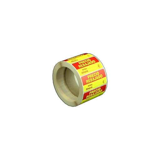 [014413] Autocolant Pret Reducere 48x24mm 500 bucati