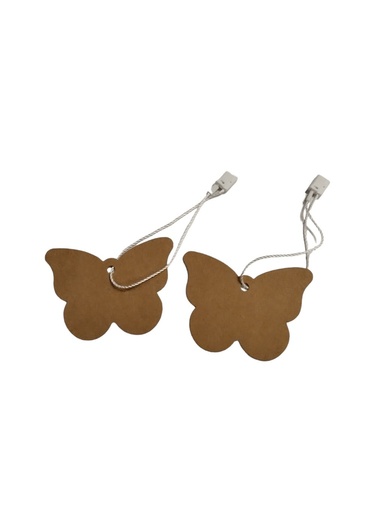 [0141023HA] Butterfly Shape Die-Cut Label 4.5X3.5cm 100 units/Pack