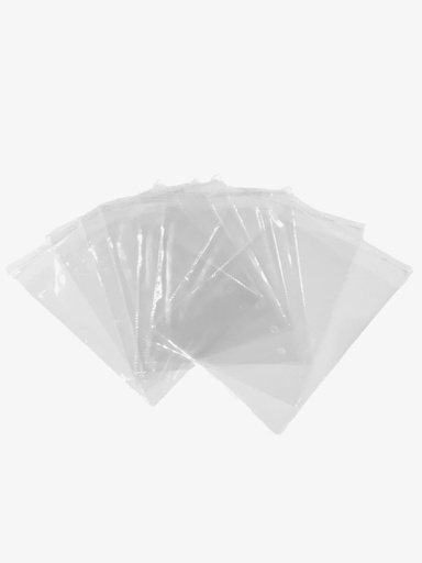 [014804] Pungă de plastic cu clapetă adezivă 24X30+4 cm