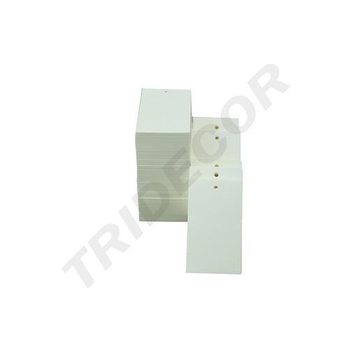 [014259] Etiqueta Marfim Retangular 8X4.5cm 500 unidades