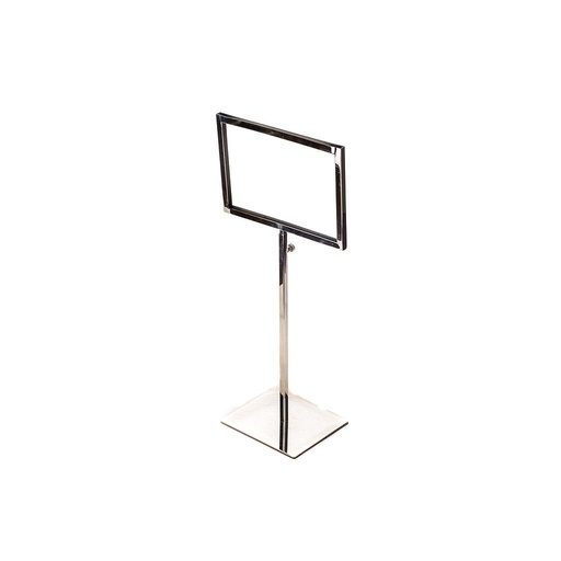 [009778] A5 Chrome Adjustable Poster Holder