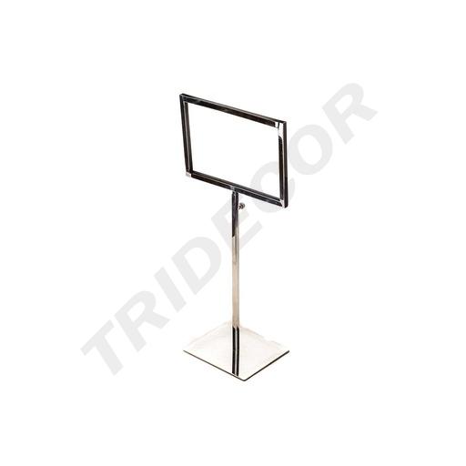 [009778] A5 Chrome Adjustable Poster Holder