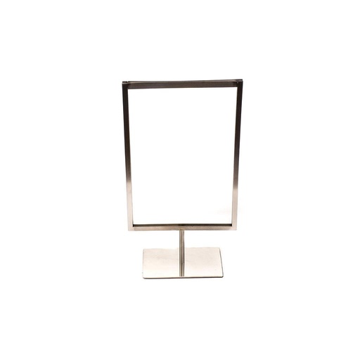 [009373] Matte Steel Poster Holder A4