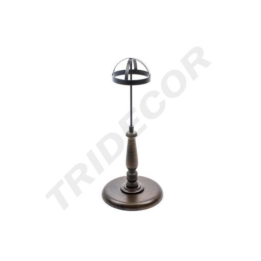 [038251] Expositor De Sombreros con Base de Madera