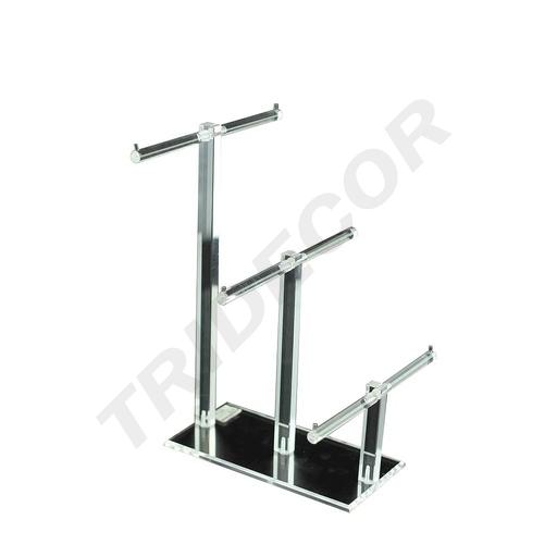 [007226] Methacrylate Display Stand for Bracelets 3 Heights