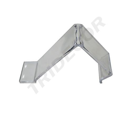 [007002] Espositore trasparente in metacrilato per calzature 17X9X4cm