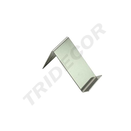 [009767] Matter Stahl-Ausstellungsständer 11X5X6,5cm