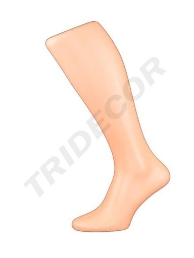 [040890] Flesh-Color Plastic Men's Foot Display