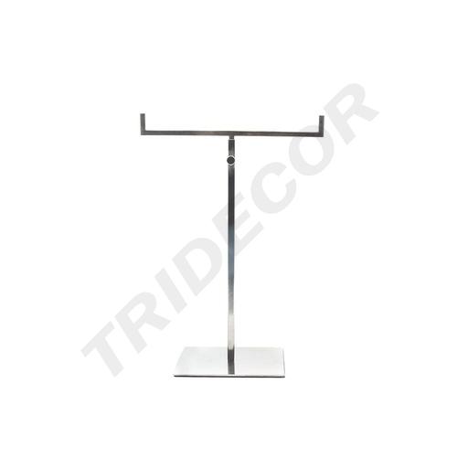 [009757] Double Stainless Steel Bag Display Stand