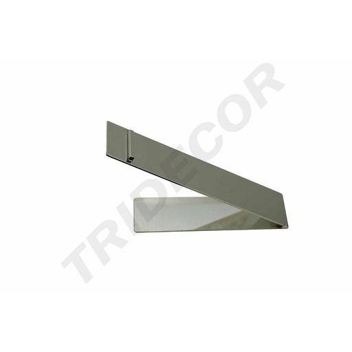 [009743] Rectangular Steel Shoe Display Stand for Stores 12X19.5X5cm