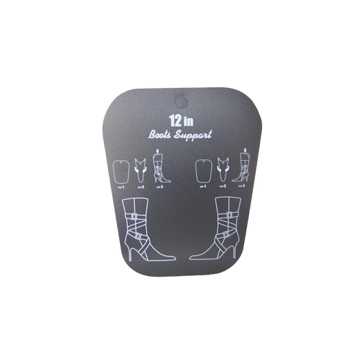 [007081] Soporte de plástico negro para bota, 200/caja