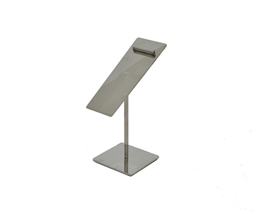[009742] Stainless Steel Display Stand for Inclined Shoe