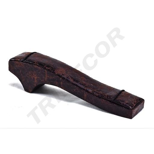 [009411] Espositore per braccialetto in similpelle marrone