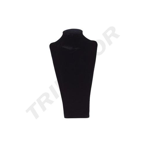 [009207] Schwarzer Samt Halskettenständer