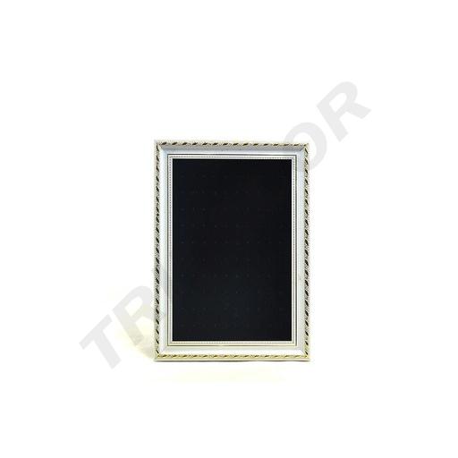 [009362] Marco de Pendientes de Terciopelo Negro 25X30cm