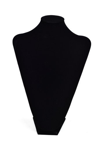 [009605] Black Velvet Necklace Display