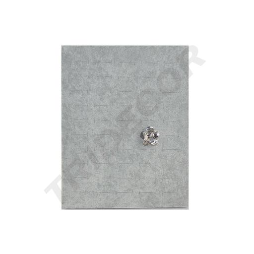 [0091007] L型灰色戒子展架 Expositor de Anillos Forma L Tercio Pelo Gris