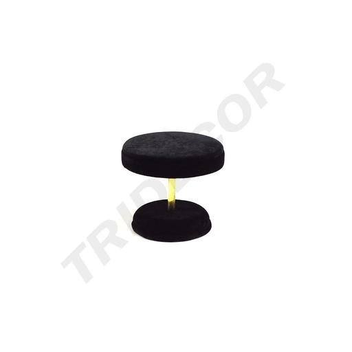 [009642] Mesa de Joyería de Terciopelo Negro