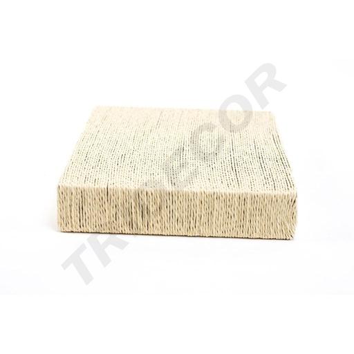 [009751] Base coperta con corda beige