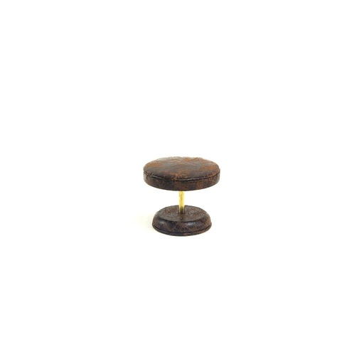 [009408] Brown Leatherette Jewelry Table