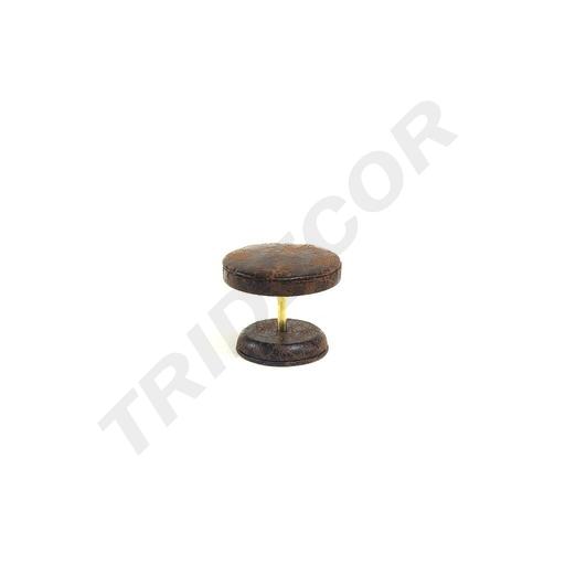 [009408] Brown Leatherette Jewelry Table