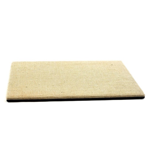 [009346] Reversible base for jewelry display made of thick linen or synthetic leather, measuring 40X30X1.5 CM