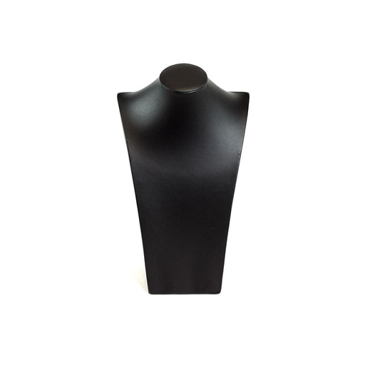 [009257] Black Leatherette Necklace Display