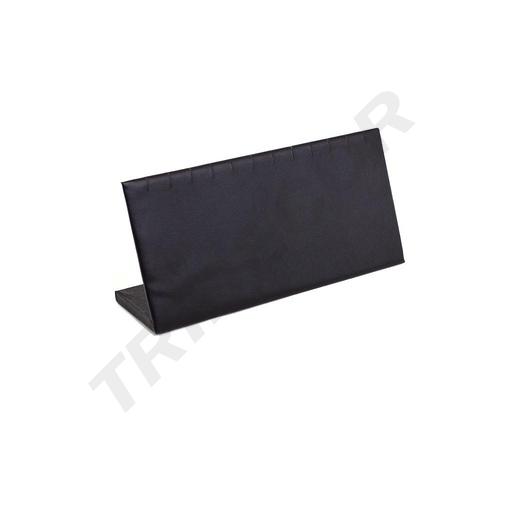 [009294] Espositore per braccialetto in similpelle nera