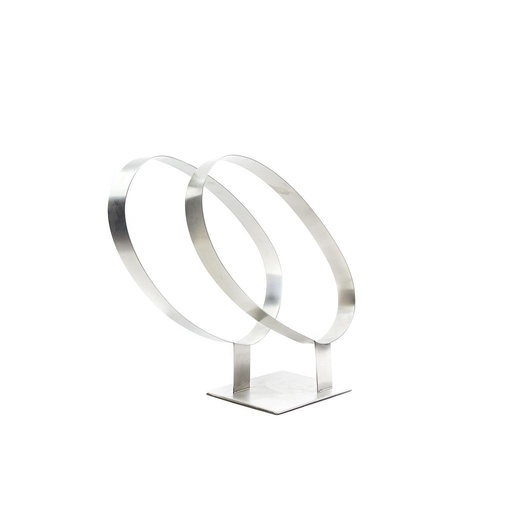 [009775] Double Steel Belt Display Stand