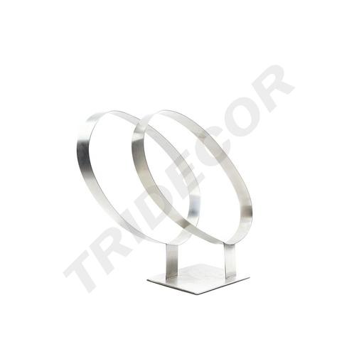 [009775] Double Steel Belt Display Stand