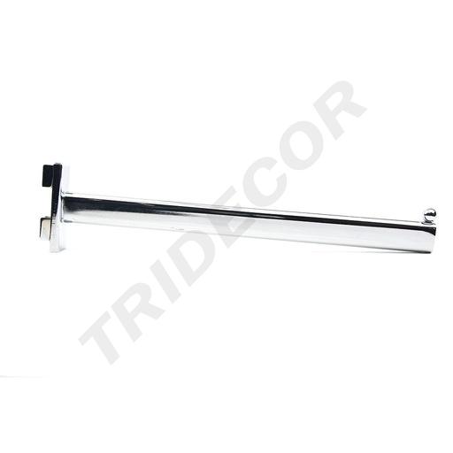 [002044] Colgador Recto Para Sistema De Cremallera 1 Bola 35 Cm