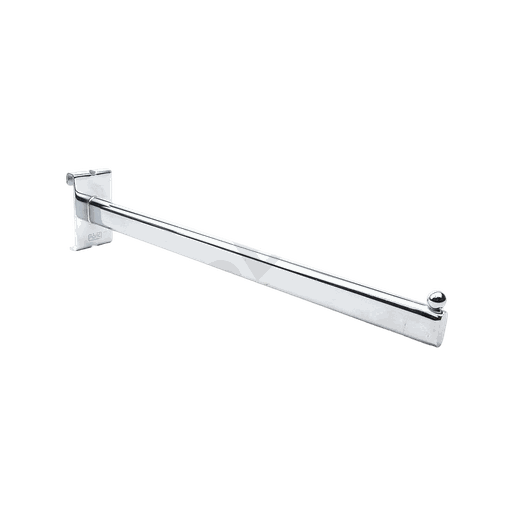 [002022] Gerader Kleiderbügel für Anzeigegitter 1 Kugel 40 cm