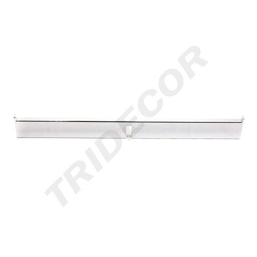 [002154] Soporte De Tubo Rectangular Para Sistema De Cremallera 40Cm