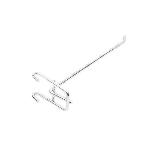 [001029] 电镀万能网钩 Cromado Gancho Universal para Malla 25cm 200/caja