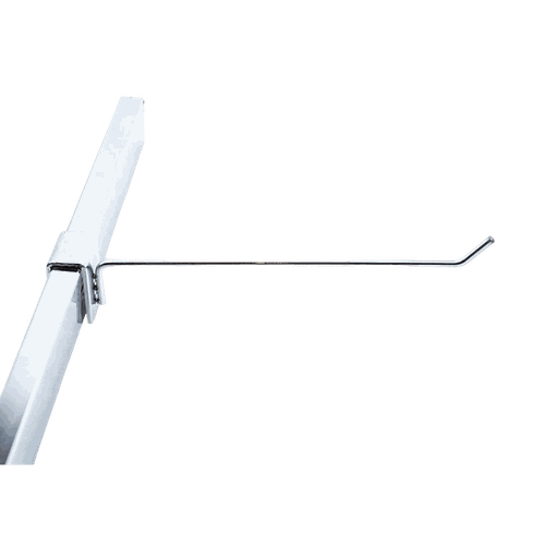 [001044] 电镀卡扁管钩Cromado Gancho para El Tubo Rectángulo20cm 6mm 200/caja